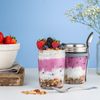 Kilner 0.35 Litre Round Glass Breakfast Jar Set