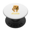 Drop unmasked face mask PopSockets Swappable PopGrip