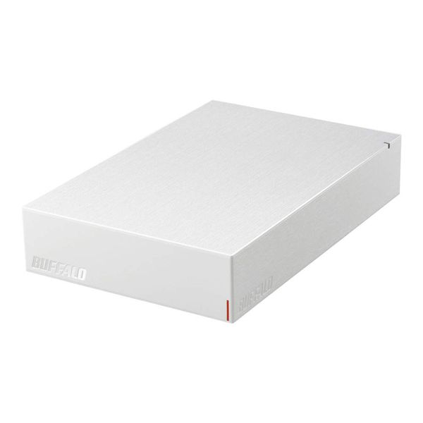 Buffalo USB 3.2 (Gen.1) External Hard Drive 4TB White HD-LE4U3-WB