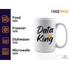 Data Scientist Coffee Mug 15oz White - Data K - Scientific Data Mining Machine Learning Professional Analyzing Mathematics Intelligence