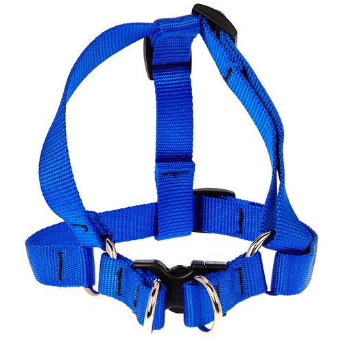 LupinePet Basics 3/4" Blue 15-21" Step In Harness for Small Dogs