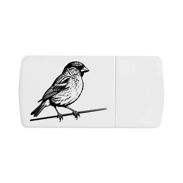 'House Sparrow' Pill Box with Tablet Splitter (PI00031249)