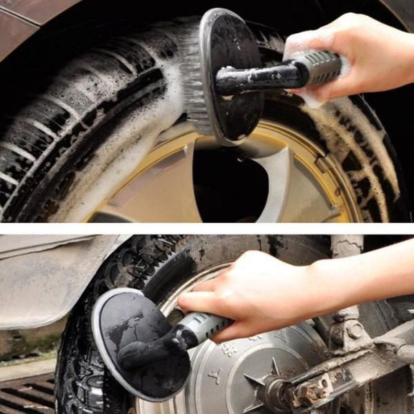 [RG27O09Q]Car Tire Cleaning Brush Vehicle Wheel Cleaning Brush