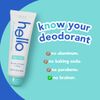 hello All Over Clean & Fresh Deodorant Cream, Aluminum Free Deodorant Cream for Pits, Privates + More, Offers 72 Hours of Freshness, Safe for Sensitive Skin, Vegan, 1 Pack, 3 Oz Tube