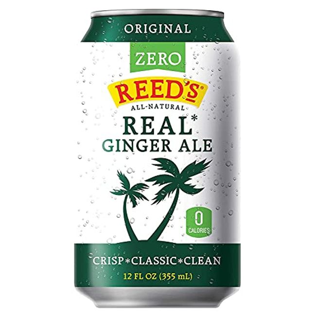 Reed's Ginger Beer Extra Ginger Brew, 12 Ounce (24 Bottles)