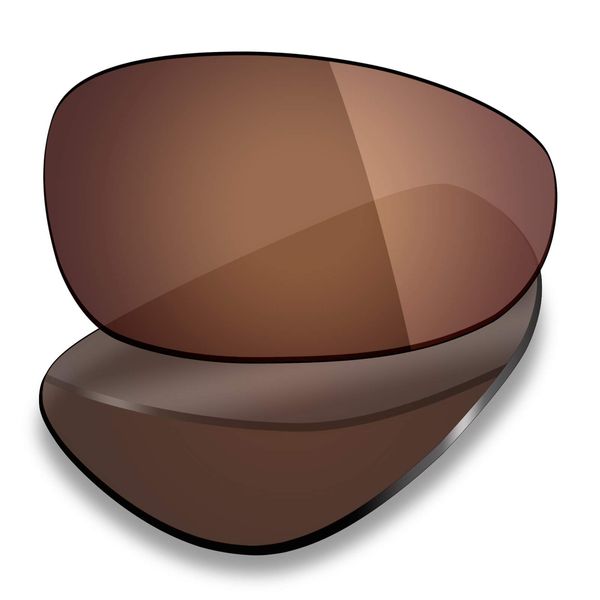 Mryok Polarized Replacement Lenses for Oakley A Wire - Bronze Brown