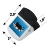 Black Cat Lying on Papers Refrigerator Fridge Magnet Magnetic Hanging Hook Note Snack Clip