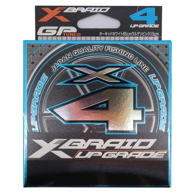 X-Braid Upgraded X4 200m 0.6 No. 12lb Orchid White 3.3 ft (1 m) 15cm Eurgeso Pink Mark