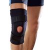 XL Black Neoprene Adjustable Open Knee Patella Support Sleeve Wrap Stabilizer