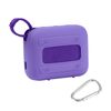 (Case Only) JBL GO4 Bluetooth Speaker Protective Storage Silicone Case Portable,Purple-co2CREA