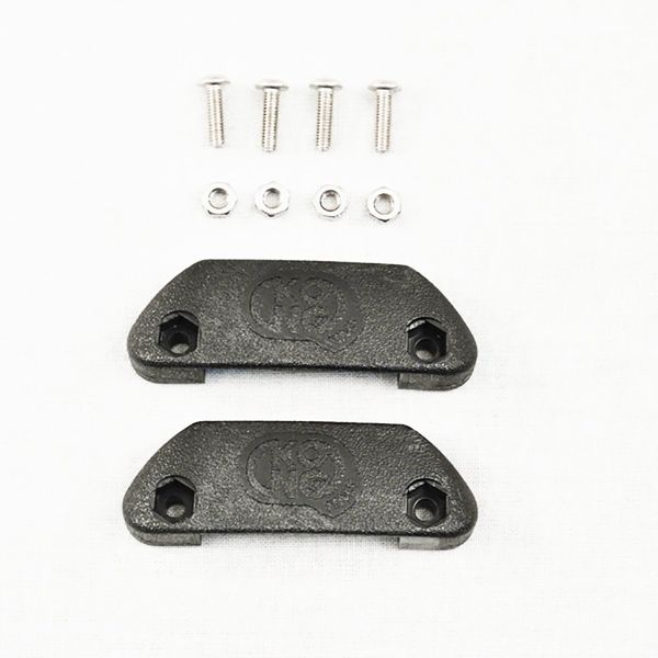 Kong Pair of Black Nylon Mouse Earphones