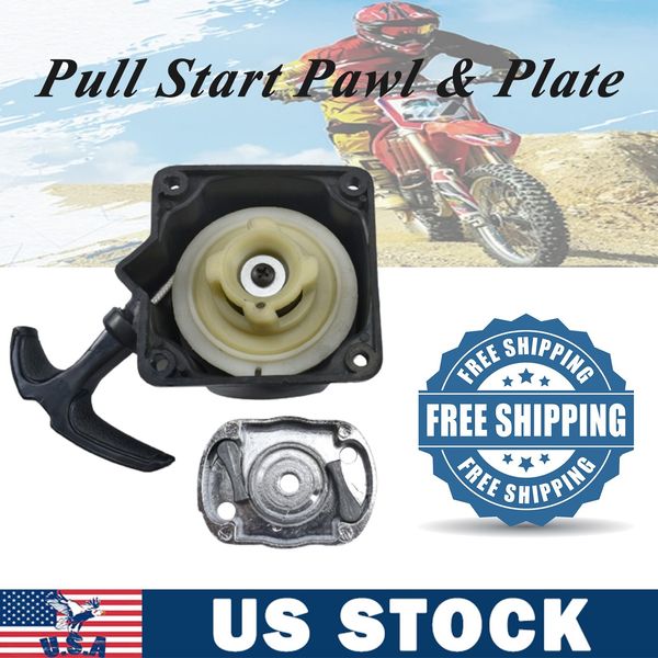 Recoil Pull Start Starter For 47cc 49cc 2-Stroke Starter Mower Gas Scooter USA