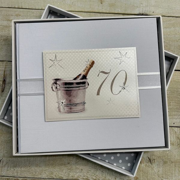 70th Birthday, Guest Book, Champagne Bucket