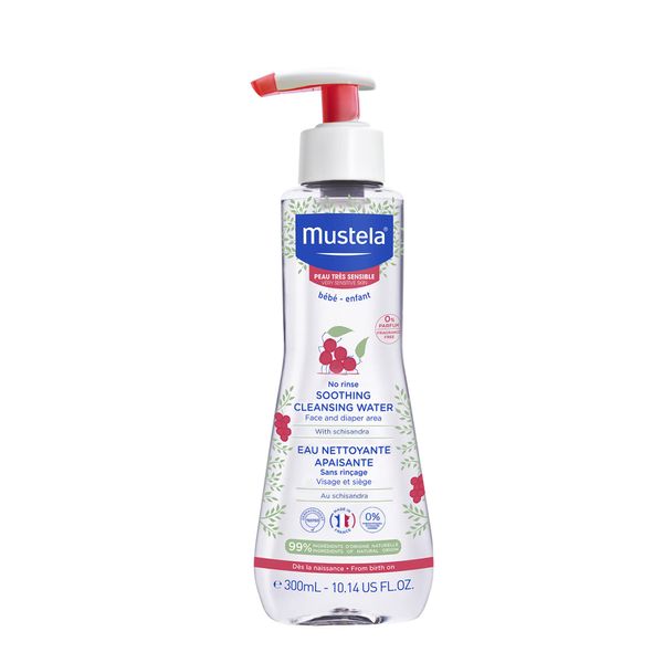 Mustela Baby Soothing Cleansing Water, 10.14 Fl Oz (Pack of 1)