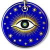 Gold One Eye Patterned Handmade Evil Eye Home Decor (7.8' Gold One Eye)