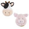 Mud Pie Children's Plush Puppet Book, Mr. Cow