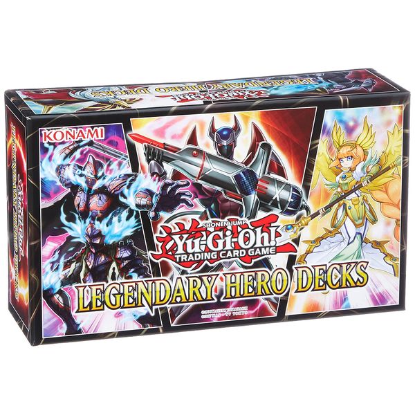 Yugioh Legendary Hero Decks Trading card game