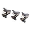 Eagle Staple Remover, Extra Wide Finger Grip, Steel Jaws,3-Pack, Black