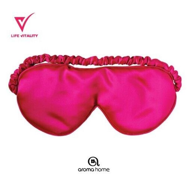 Aroma Home Luxurious Plain eye mask - Pink