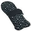 Fleece Footmuff Compatible with Formula Baby Pack 3 Roues - Black Star
