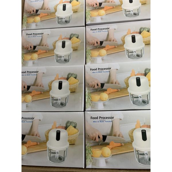 300ML Electric Glass Food Processor USB Charge Mini & Multi - Meat- Vegetables