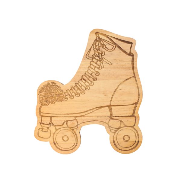 Roller Skate Wood Board - 13" x 15"