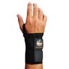 Ergodyne ProFlex 4010 Double-Strap Right Wrist Support, Black, Medium