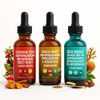 3-Pack Herbal Liquid Drops Sea Moss, Maca Root, Cayenne Energy & Immunity +MORE!
