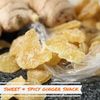 Dried Crystallized Ginger Slices, Candied Dried Ginger- 1-lb -Nuts n More