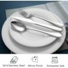 12 Piece Table Spoons Set 18/10 Stainless Steel Dinner Tablespoons Soup Flatware