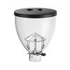 Mazzer Mini Standard Size Replacement Hopper Complete w/ Lid & Sliding Gate - OEM by Mazzer