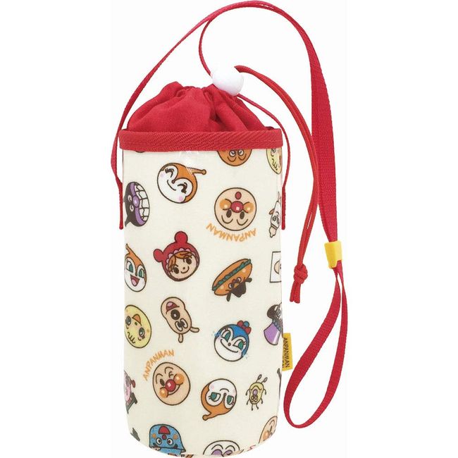 Ito Sangyo ANC-1800 Anpanman Plastic Bottle Holder, All Star Pattern, Red