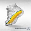 MEGAComfort Inc. - PAMESD-M1415 Personal Anti-Fatigue Mat (ESD) Insoles; Dual Layer 100% Memory Foam with ESD Threads for Anti Static Control, for ESD Footwear ONLY, Men's Size 14-15, Yellow,Black