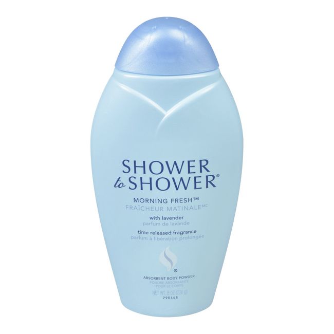 Shower To Shower Sport Absorbent Talc Free Body Powder, 8 oz 