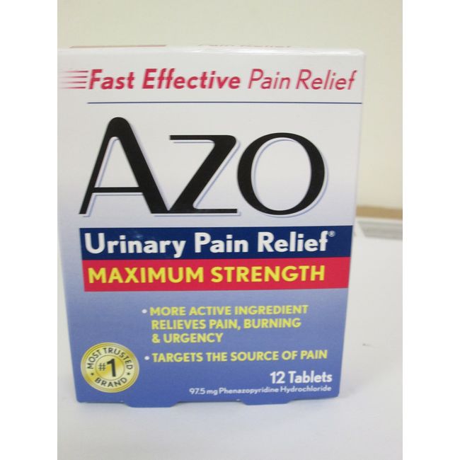 AZO Max Strength Size 12ct AZO Mximum Strenght 12ct