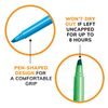 Bic bl11be – Brite Liner Highlighter, Chisel Tip, Fluorescent Blue Ink, 12 per pack – BICBL11BE by BIC