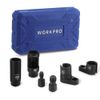 WORKPRO 6PCS O2 Oxygen Sensor Sockets 3/8" 1/2" Dr O2 Sensor Socket Removal Tool