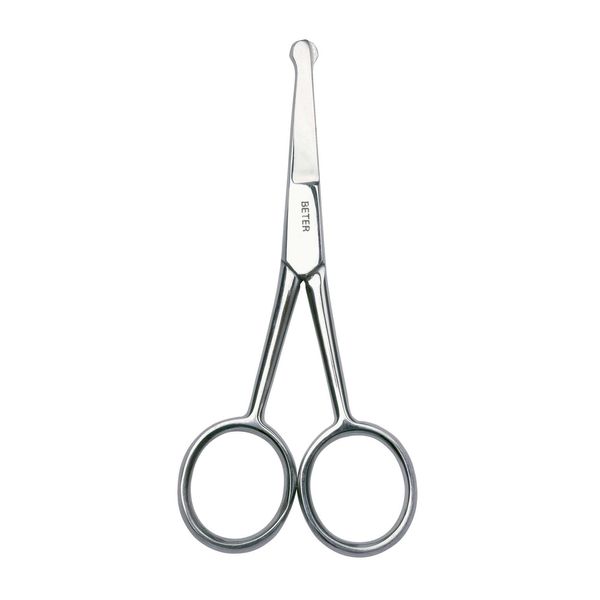 Beter - SCISSORS straight blunt tip chromed plated 10,4 cm 1 pz