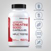 Creatine Monohydrate Capsules | 5g Pills | Micronized | Non-GMO | by Piping Rock