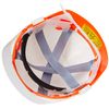 Centurion REFLEX SAFETY HELMET WHITE C/W ORANGE REAR FLASH