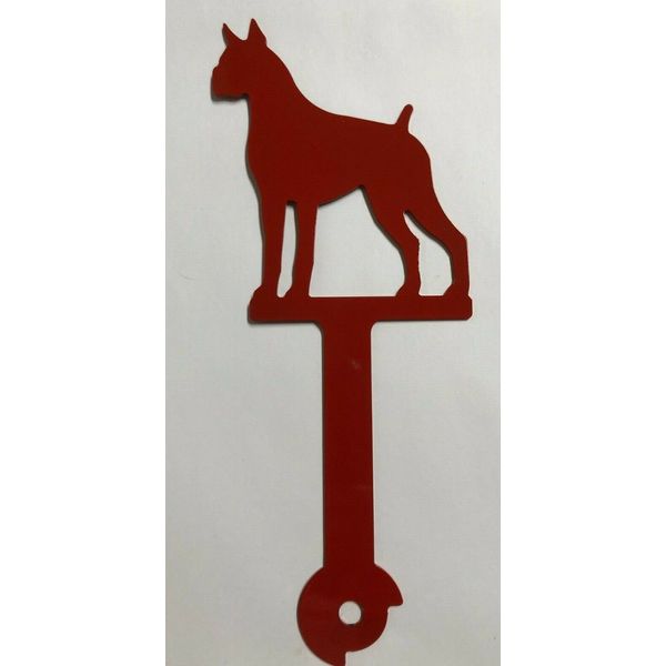 Boxer Dog Pet Metal Mailbox Flag CNC Aluminum Art