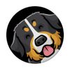Bernese Mountain Dog PopSockets Standard PopGrip