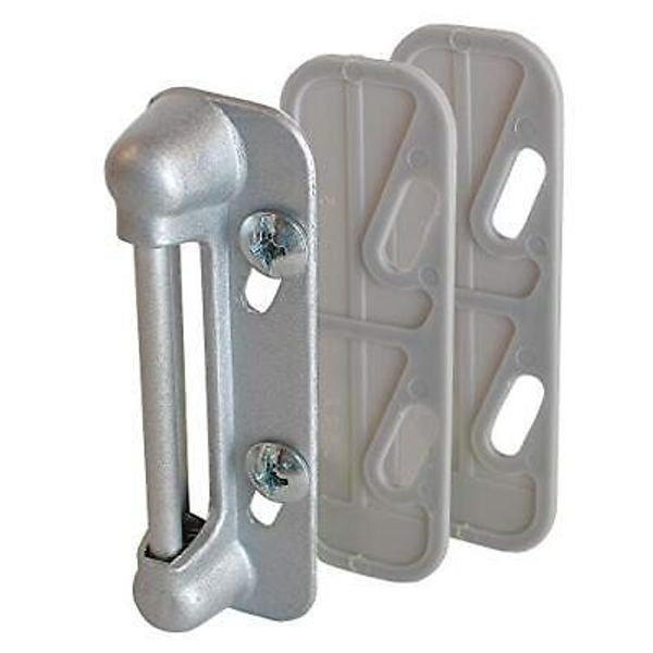 Mp5003 Spring Type Screen Door Strike Plate Aluminum single Pack