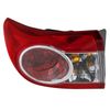Tail Light For 2011-2013 Toyota Corolla USA Built Assembly Left