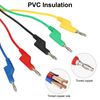 30pcs Multimeter Test Lead Set 4mm Banana Plug Alligator Clips Probes Wire Tool