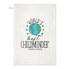 World's Best Child Minder Tea Towel Dish Cloth