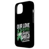 Traumatic Brain Injury Awareness Month Unbreakable Shield Case for iPhone 15