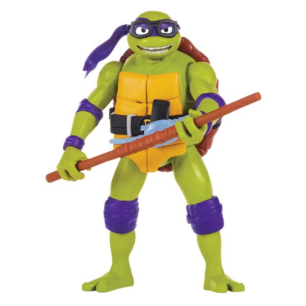 Teenage Mutant Ninja Turtles: Mutant Mayhem 5.5” Donatello Deluxe Ninja Shouts Figure by Playmates Toys