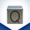 Tungsten Engraved Cube - 0.5" (Q)