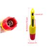1 Pair Wire Piercing Probe Set,Insulation Piercing Clip Set with 4mm Banana Jacks Bottom for Multimeter Voltage Testing